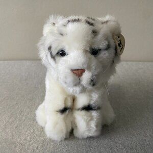 NWOT WWF World Wildlife Fund White Tiger Plush Shoppers Drug Mart Import 6.5"
